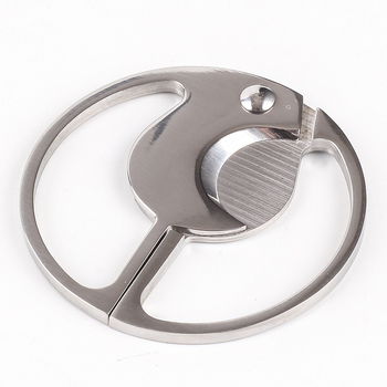 Tăietor circular pentru puri, oțel inoxidabil, brand Pipe smoker, stil nordic