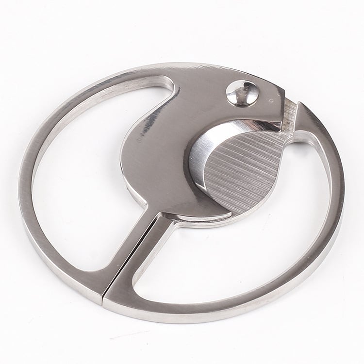 Tăietor circular pentru puri, oțel inoxidabil, brand Pipe smoker, stil nordic