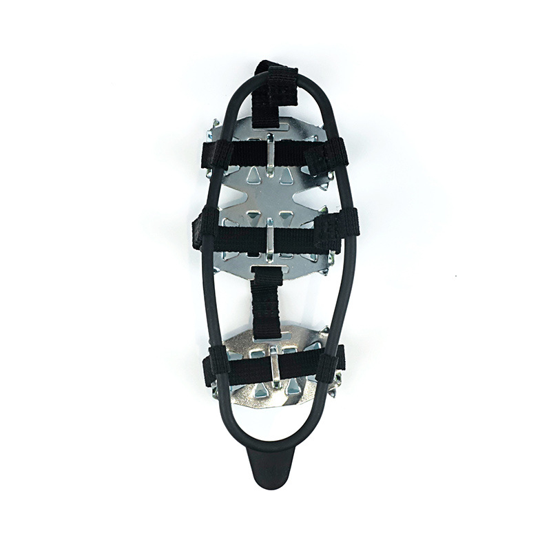 Cramponi pentru zăpadă, 24 dinți, pentru pantofi, echipament de alpinism și cățărare pe gheață, protecție antiaderentă pentru pantofi, cutie 100 buc