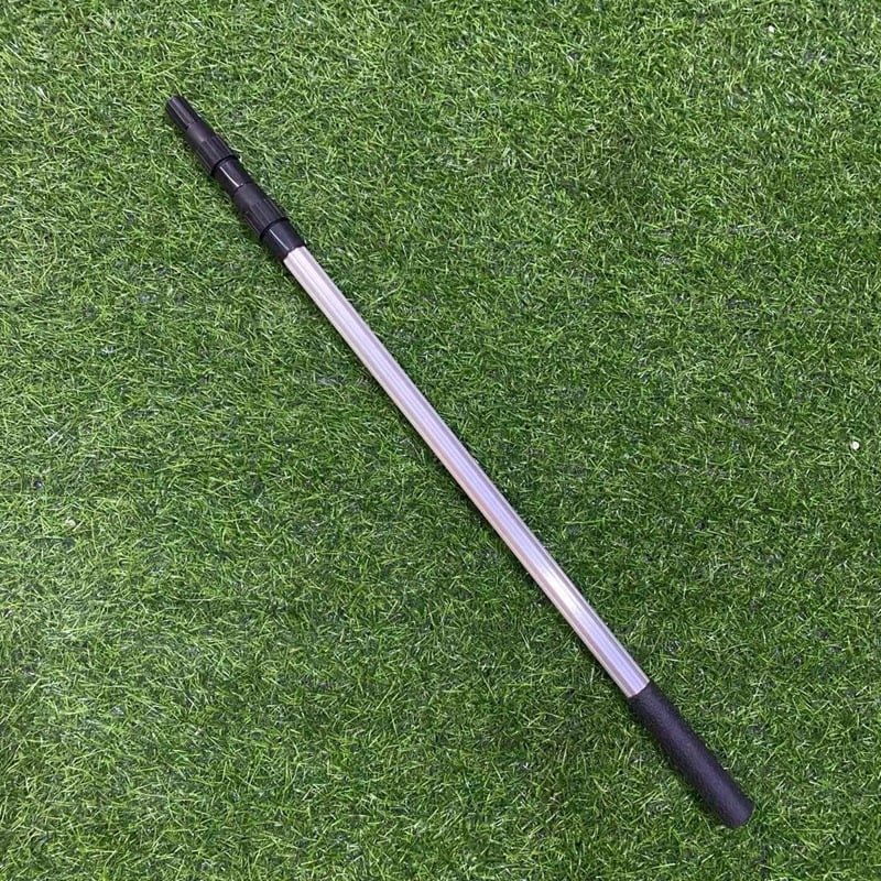 Bară telescopică pentru plasă, cu ochi dens, trei segmente, aliaj de aluminiu 201, cap de fier