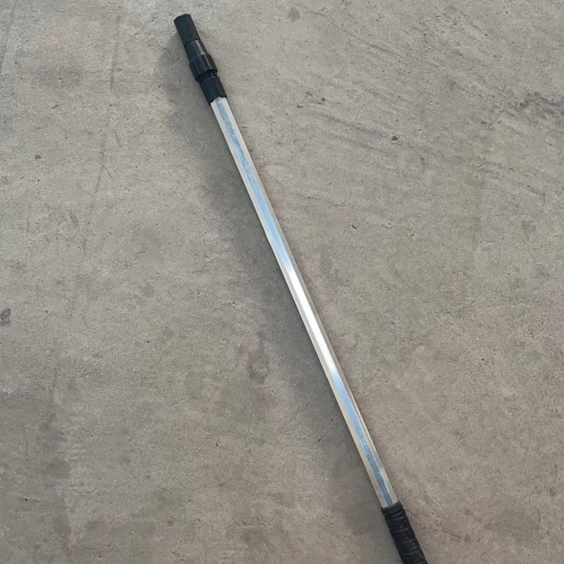 Bară telescopică pentru plasă, cu ochi dens, trei segmente, aliaj de aluminiu 201, cap de fier