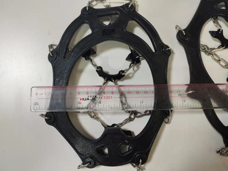 Luxing crampoane din silicon pentru încălțăminte, antiderapante pentru drumeții montane, material Silicone TPE, ambalaj 50 perechi