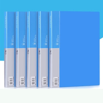 Mapă de documente cu clip dublu din plastic, brand Silver, compatibilă cu A3/A4/A5, posibilitate personalizare cu logo