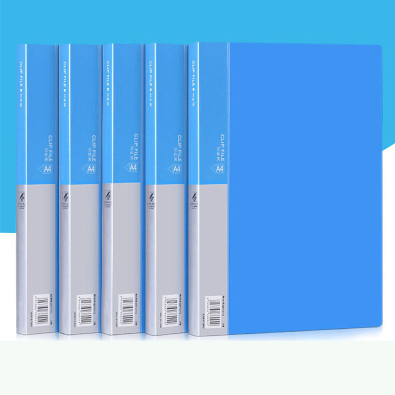 Mapă de documente cu clip dublu din plastic, brand Silver, compatibilă cu A3/A4/A5, posibilitate personalizare cu logo