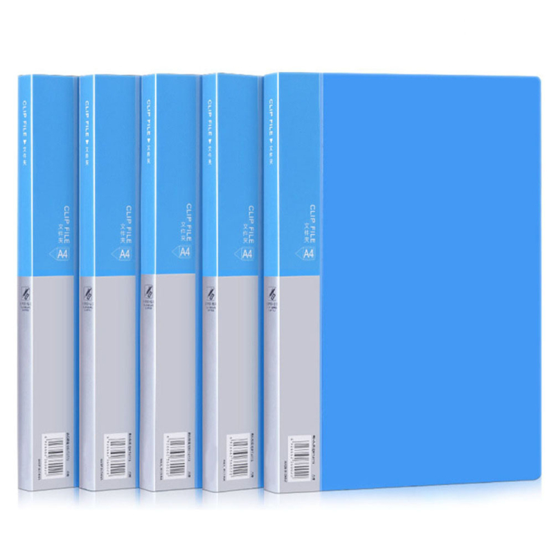 Mapă de documente cu clip dublu din plastic, brand Silver, compatibilă cu A3/A4/A5, posibilitate personalizare cu logo