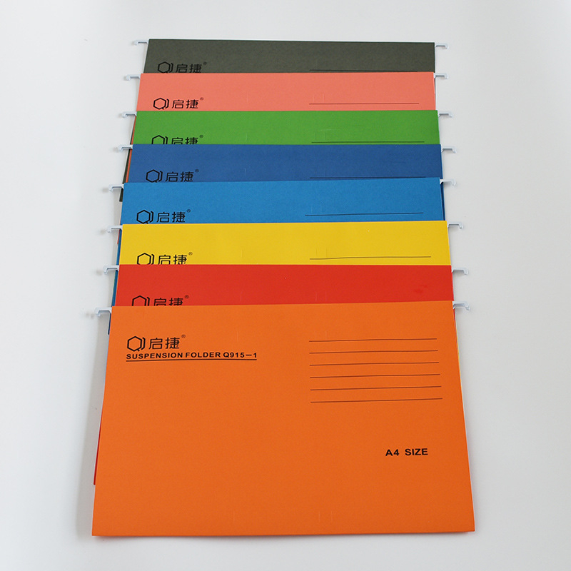 Qijie 915-1 Folder pentru o singură pagină, Hârtie, Clema 310, A4