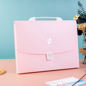 Olga Φορητός Ακορντεονικός Φάκελος Αρχείων-054, πλαστικό, 12 θήκες, εκτυπωμένο λογότυπο, ιδιωτική ετικέτα διαθέσιμη