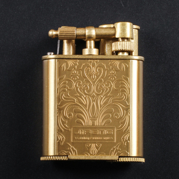 Monsoon set unelte pentru țigări – metal, lucrat manual, cu posibilitatea de personalizare, pachet de cinci piese, include scrumieră, tub pentru țigări, foarfă pentru țigări, suport pentru țigări și aprinzător