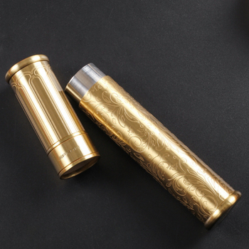 Monsoon set unelte pentru țigări – metal, lucrat manual, cu posibilitatea de personalizare, pachet de cinci piese, include scrumieră, tub pentru țigări, foarfă pentru țigări, suport pentru țigări și aprinzător