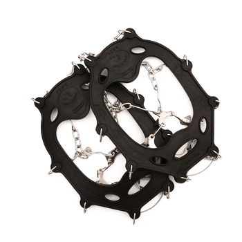 Ice Grab gheare de gheață din oțel inoxidabil, 19 dinți, pentru încălțăminte antiderapantă, 50 perechi în cutie