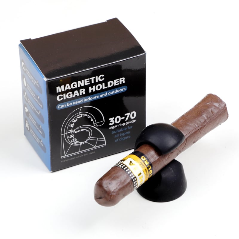 Klip za cigare s oblikom G, silikon, magnetski, za golf kolu, prilagodljiv