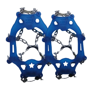 Morihuang capace antiderapante pentru pantofi, oțel inoxidabil, cutie de 50 buc