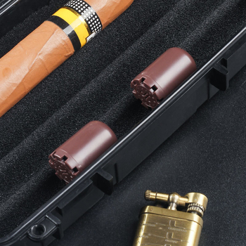 Kukbur Tabletă de umidificare pentru țigări cu granule absorbante încorporate, personalizabilă, accesoriu plastic portabil