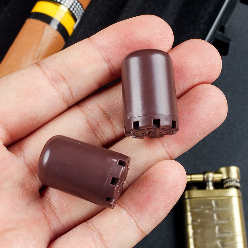 Kukbur Tabletă de umidificare pentru țigări cu granule absorbante încorporate, personalizabilă, accesoriu plastic portabil