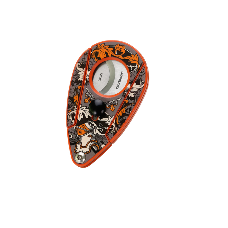 Tăietor de trabucuri – portabil, stil simplu, corp din plastic, mecanism deschidere-închidere