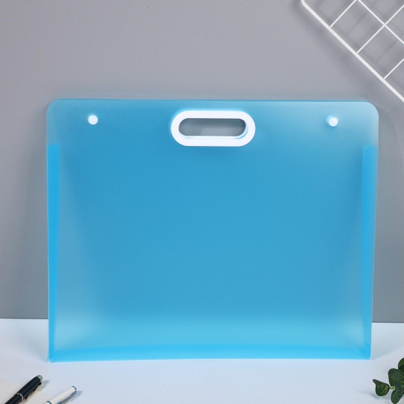 Portofoliu de artă portabil cu închidere Snap, material PP, 200 g, design caricatură