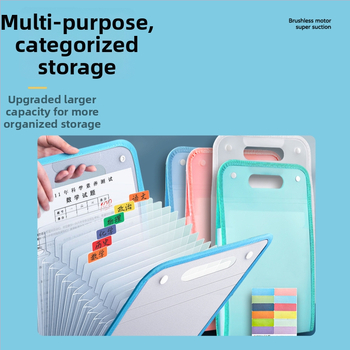 Accordion taška na dokumenty so 13 priečinkami, vertikálny dizajn, PP materiál, značka Found, výrobca Yaxing