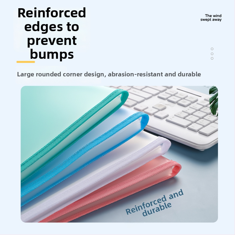 Accordion taška na dokumenty so 13 priečinkami, vertikálny dizajn, PP materiál, značka Found, výrobca Yaxing