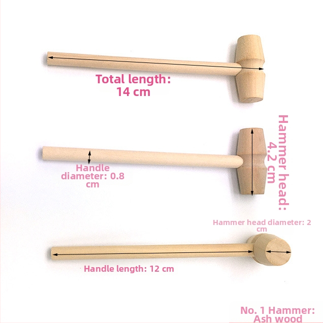 Materijal: Bukovo drvo; Vrsta: Drveni čekić; Stil: Moderan minimalistički dizajn; Idealan poklon za vjenčanja, rođendane i prve rođendane