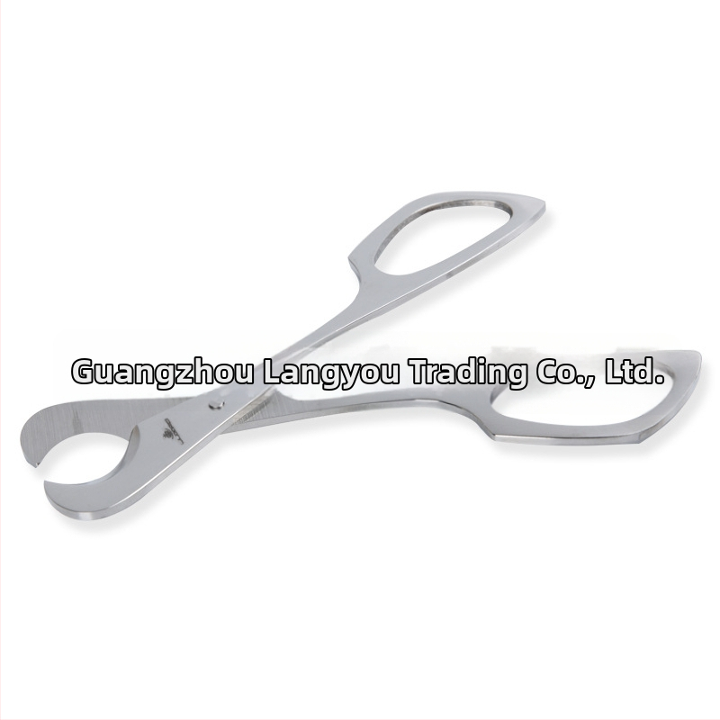 Rezač cigara s metalnim držalom, nehrđajući čelik, otporan na vjetar dizajn, mogućnost ispisa logotipa