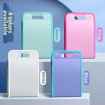 Vertikálna akordeónová taška na dokumenty, 13 oddelení, PP materiál, vlastné logo, spracovanie na zákazku