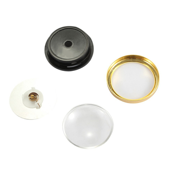 Higrometru pentru trabucuri, carcasă metalică, model HA-13, personalizabil, stil lux ușor (Carcasă metalică; Model HA-13; Personalizabil; Lux ușor)