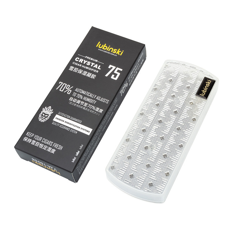 Umidificator pentru trabucuri cu atașament magnetic și perle hidratante — stil minimalist, LUBINSKI