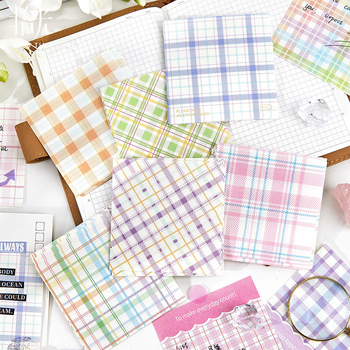 Pick Up Light karirani papir za bilješke za dnevnik, dekorativni osnovni papir, 200 listova, bez ljepila, stil papir–tehlica, IP prava: nema