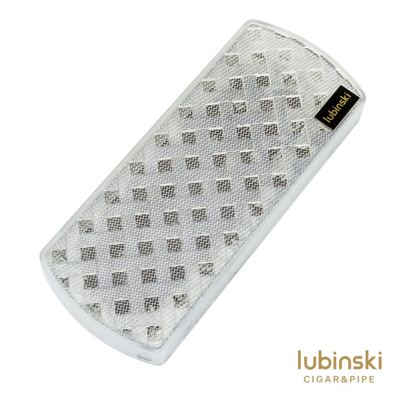 LUBINSKI Szivarpárásító — Téglalap alakú műanyag humidor nedvesítő gélgolyók doboza, könnyed luxus, egyszerű stílus