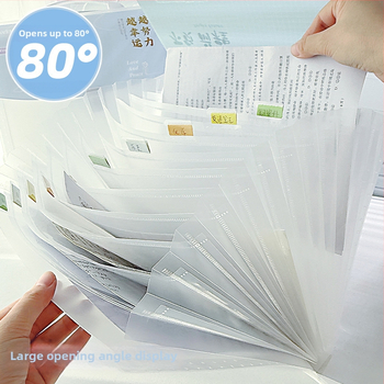 A4 horizontálny skladací priečinok s 13 priehradkami, PP materiál, hrúbka 0.65 mm, tlač logo možná, prispôsobenie