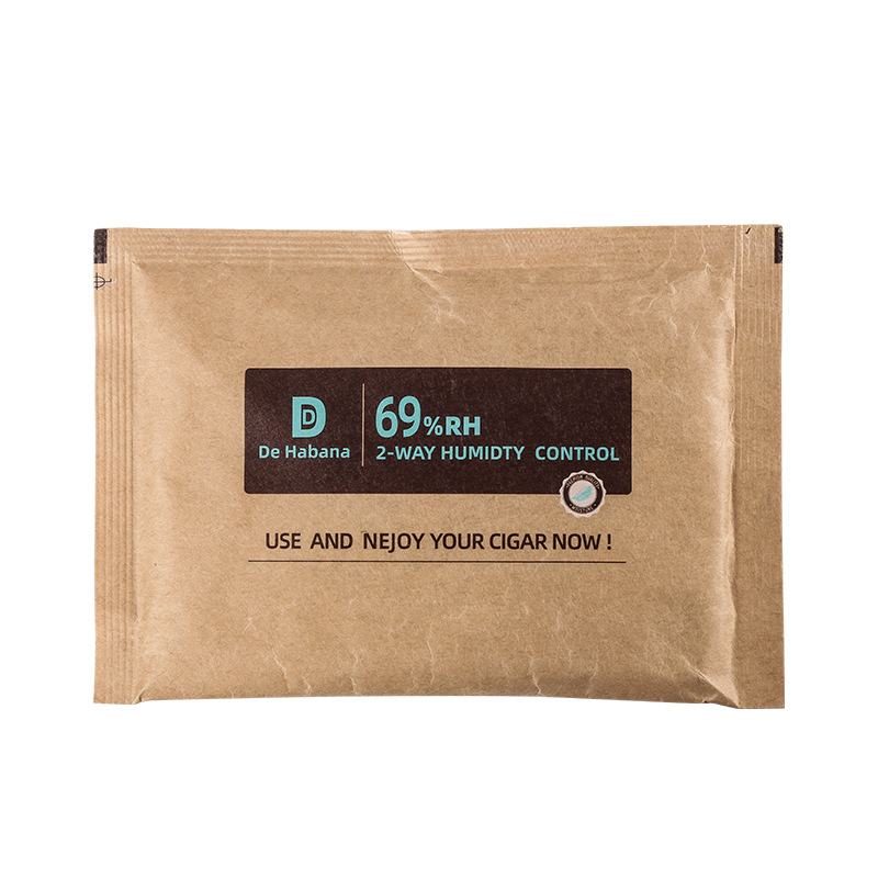 Sac de umidificare pentru țigări, făcut manual, stil minimalist, marcă Pedestrian/pipe man, material: Altul