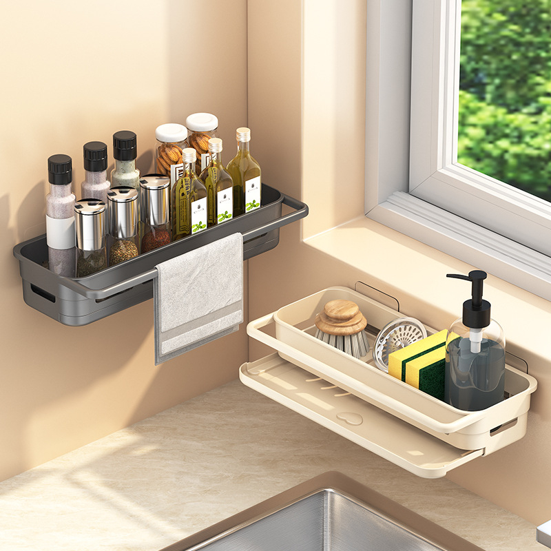 Raft pentru vase Shuntiancai; Material: PP îngroșat; Montare pe perete; Design modern minimalist