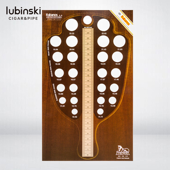 Caliper Lubinski pentru țigări — instrument de măsurare personalizabil pentru diametrul inelului de țigară (inch)