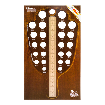 Caliper Lubinski pentru țigări — instrument de măsurare personalizabil pentru diametrul inelului de țigară (inch)