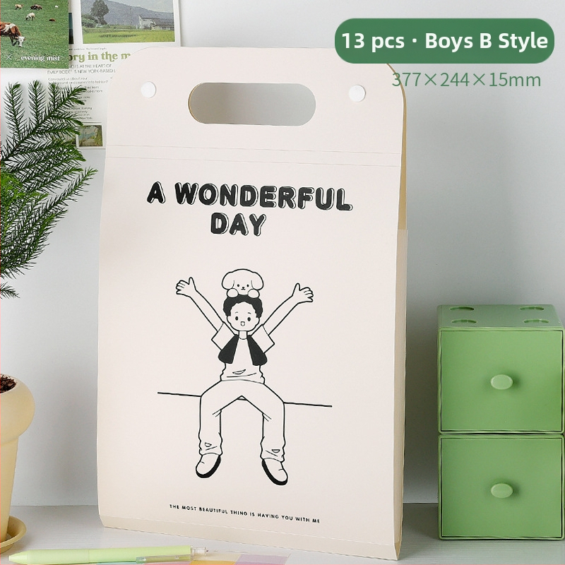 Zvislý A4 priečinok na dokumenty s 13 priehradkami, harmonikový dizajn, PP materiál, hrúbka 0,43 mm, tlač loga k dispozícii