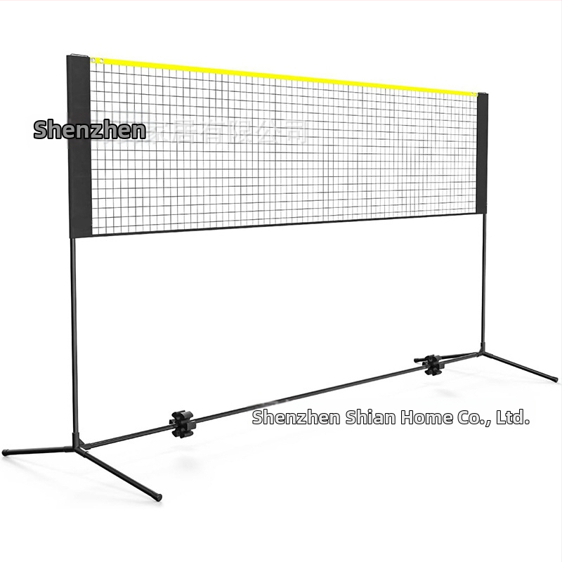 Sieť badminton tréningový set, vonkajší, skladací, prenosný s štandardnou inštaláciou