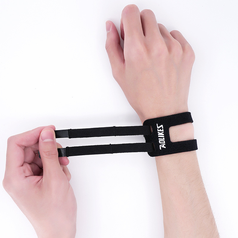 AOLIKES Nylon wristband za sport – zaštita zgloba, Velcro zatvarač, za jogu, fitness, vožnju bicikla, stolni tenis i badminton