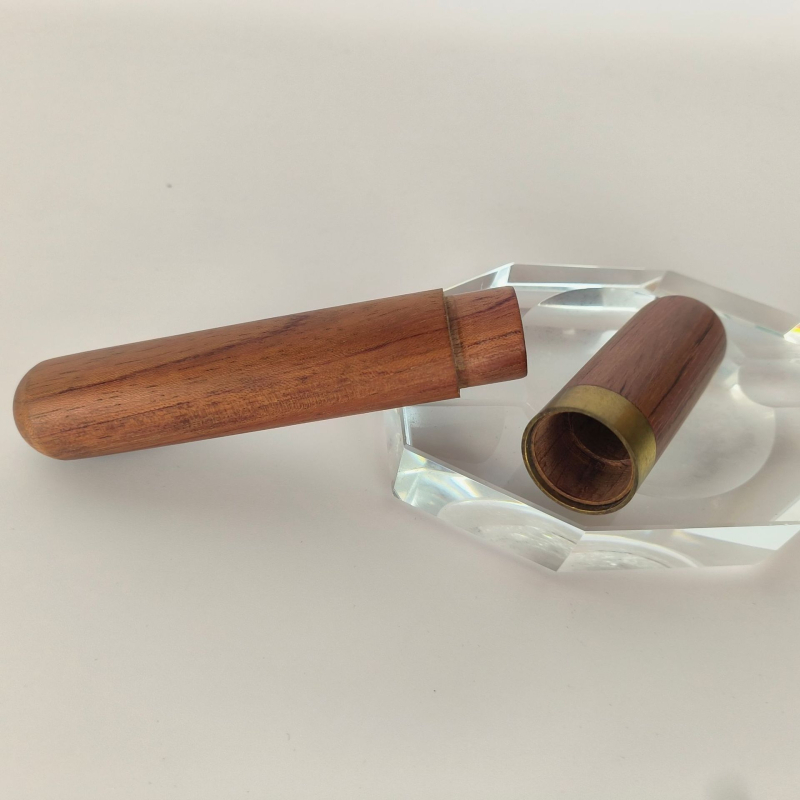 Tub de țigară din lemn pentru depozitare, design simplu, fără personalizare, fabricat mecanic