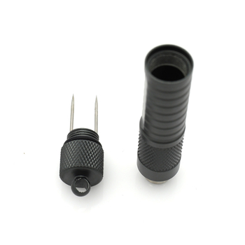 Ac de țigară 2 în 1 cu ventilație, burghiu pentru găuri, suport pentru cenușă, inel-cheie