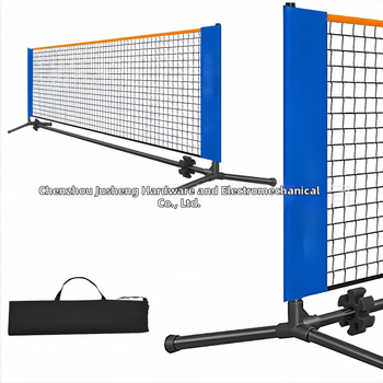 Prenosný rám pre sieť na pickleball, 3 m, PE materiál, na vnútorné a vonkajšie tréningy, premiestniteľný a odnímateľný