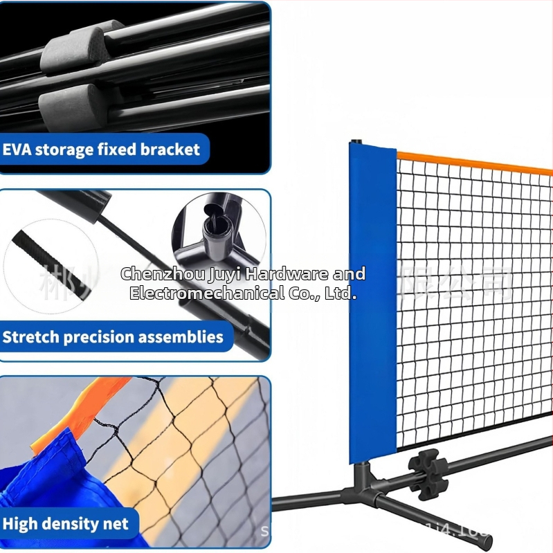 Prenosný rám pre sieť na pickleball, 3 m, PE materiál, na vnútorné a vonkajšie tréningy, premiestniteľný a odnímateľný