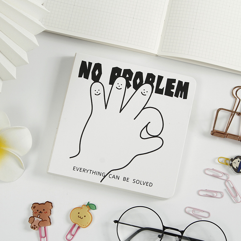 Notebook Aidu HQ s labavim listovima i omotom od papira, stranice od originalnog bijelog papira, 120 g