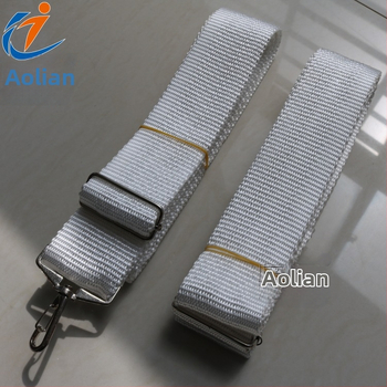 Stredný pás tenisovej siete, nylonový nastaviteľný stredný pás s logom, balenie 30x5, hmotnosť 300K