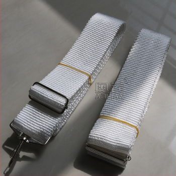 Stredný pás tenisovej siete, nylonový nastaviteľný stredný pás s logom, balenie 30x5, hmotnosť 300K