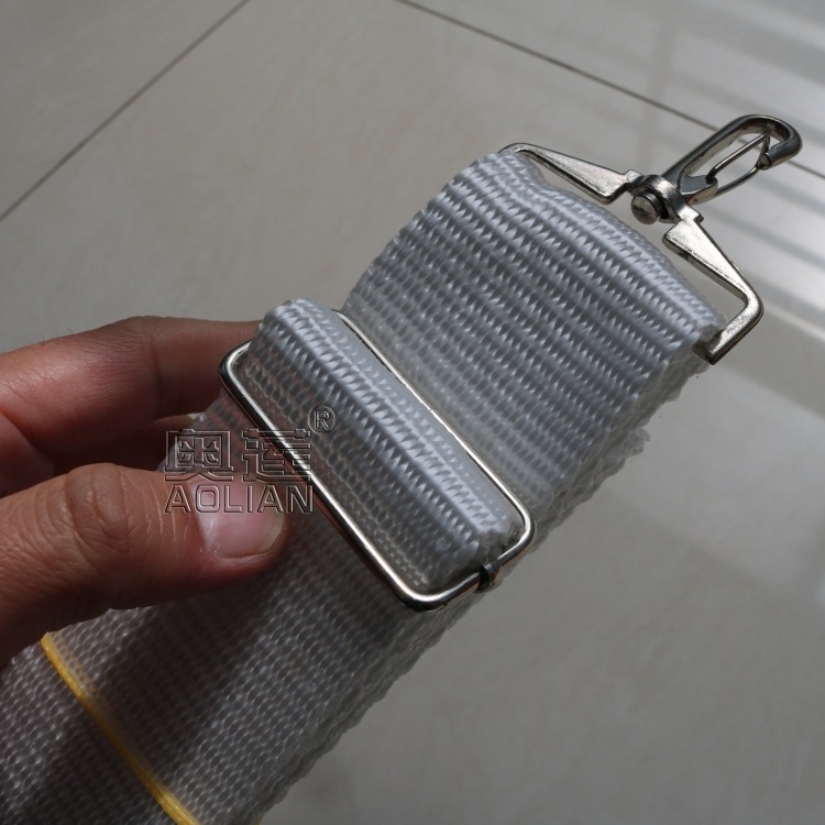 Tenisz háló középső pánt, nylon állítható középső szalag logóval, csomagolás 30x5, tömeg 300K