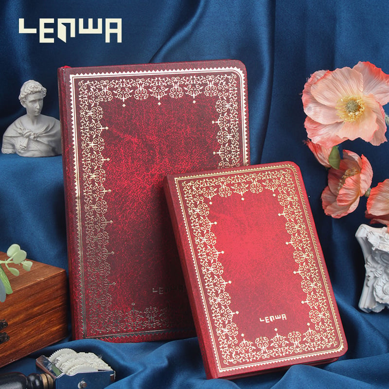 Lenwa/Lianhua jegyzetfüzet, vonalas kötés, Dowling papír, 80 g, 100–200 oldal