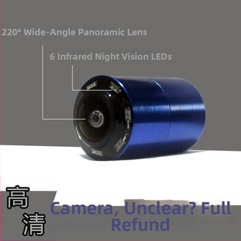 Υποβρύχια κάμερα αλιείας με υπέρυθρη νυχτερινή όραση, υψηλής ευκρίνειας, αδιάβροχη, βάθος 0,6–500 m, ανιχνευτής ψαριών, φόρτιση τύπου