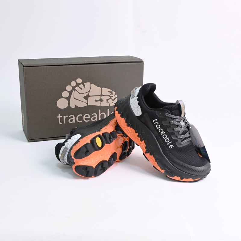 Traceable Bigfoot Y tenisice za trail running i planinarenje s vezicama | Gornji materijal: Lycra mesh + TPU; Vanjski potplat: RB; Srednji đon: Rubber; Tehnologija đona: Viscose; Visina pete: Niska 1-3 cm