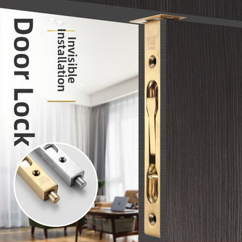 Skriti leptirasti zasun za drvena dvostruka vrata – Model 205; Materijal: SUS304 nehrđajući čelik; kutija zasun