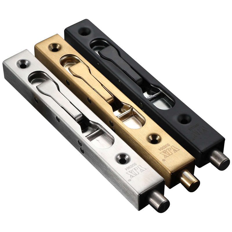 Skriti leptirasti zasun za drvena dvostruka vrata – Model 205; Materijal: SUS304 nehrđajući čelik; kutija zasun